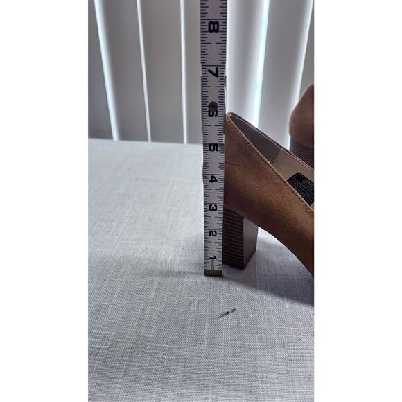 JONES Women's Signature Cypra Loafer Stacked Heel Sandals Brown Size 8.5M - Picture 7 of 13